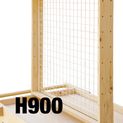 メッシュパネル Amazon｜ディスプレイネット用網カゴ 白 W84cm 【 メッシュパネル