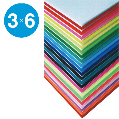 ニューカラーボード(7mm) 3×6 ミルクブルー - 店舗用品のミセダス