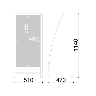 RŔ RX-40 A~^ޓhd ubN LX^[Xgbp[t W510mm 