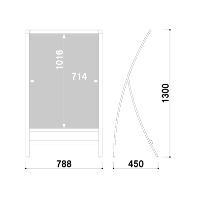 |X^[RŔ RX-65 iB1j A~^ޓhd t W788mm 