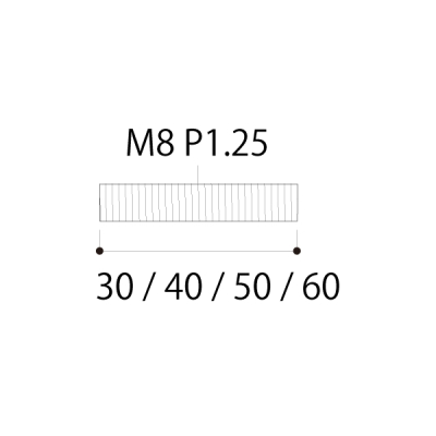 XeXSlW(4{) M8~60mm Xܗpi pt.POPV[Y