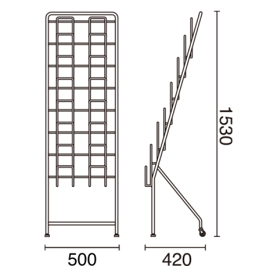 J^OX^hzCgA4 27iLX^[t W510~D420~H1530mm 