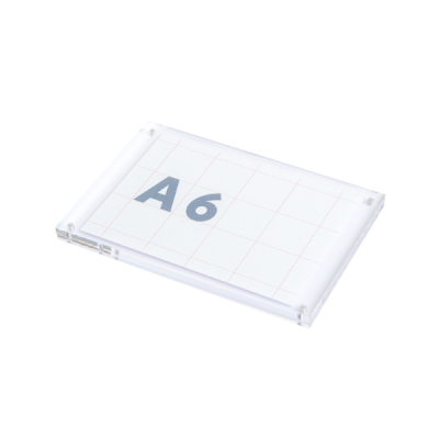 2センチアクリル 送料無料】アクリル板 角 60mm×60mm(6cm×6cm)×5.0mm【メール便】クリア