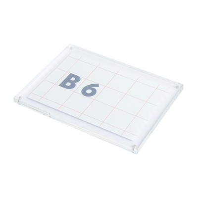 アクリルマグフレーム スリム B6 店舗用品 販促POP プライス表示