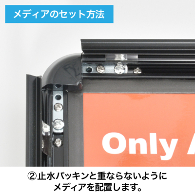 �O���b�vT ���[�����O�x�[�X�X�^���h A1 �� ���� ���^���N�x�[�X �Œ莮�L���X�^�[�t �h���d�l �ʔT�C�YA1�c 