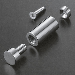壁面用Aセット PT-A20F パイプ50 クロームメッキL