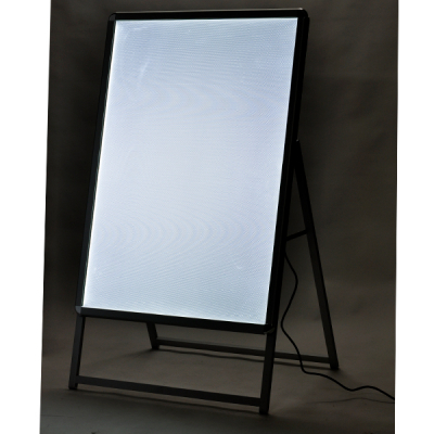 LED グリップA® A型電飾看板 H1303 防滴仕様 B1片面 シルバー