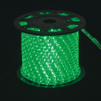 新360°発光ロープライトII イルミネーション LEDチューブライト グリーン