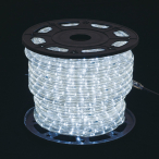 新360°発光ロープライトII ホワイト イルミネーション LEDチューブライト