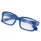 老眼鏡単品 SGS-B12 中度+2.5 ブルー 店舗用品 レジ回り用品 カウンター備品