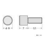 �p�l���t�B�N�X �o�[ ��8-7 �{���g �X�ܗp�i �X�J���v�X