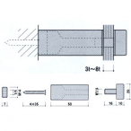 |sbN sAXtbN PN50-20C N[ ی^Ǖt σrX20mm ʔ3-8mmp 